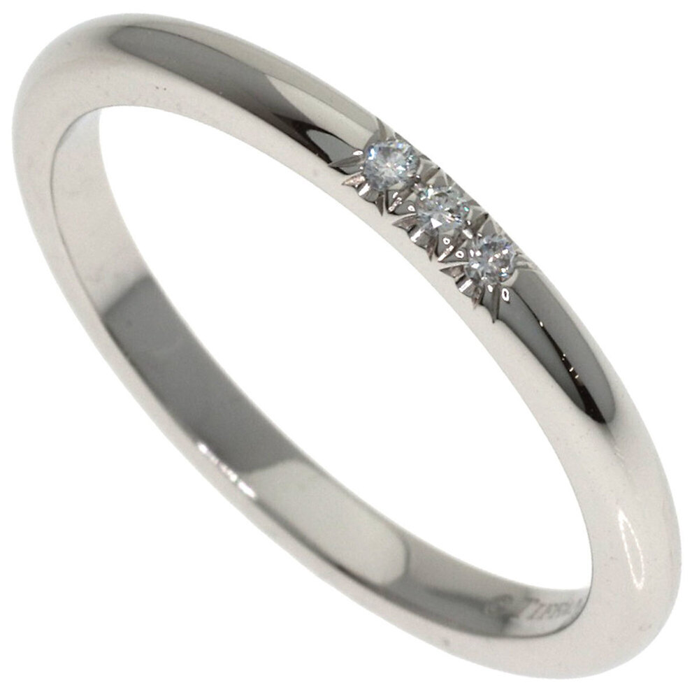 TIFFANY Silver Diamond Ring